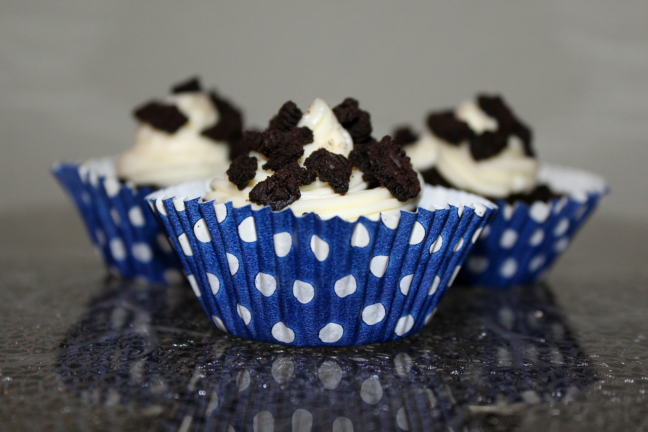 cupcakes chocolate sweet dish free photo