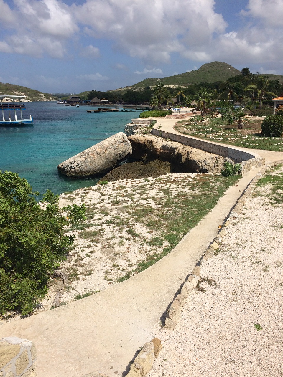 curacao beach route free photo