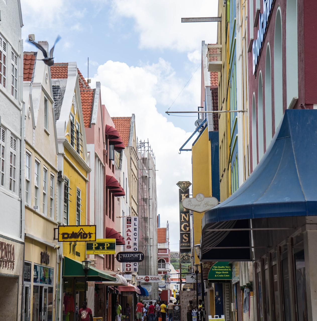 curacao willemstad architecture free photo