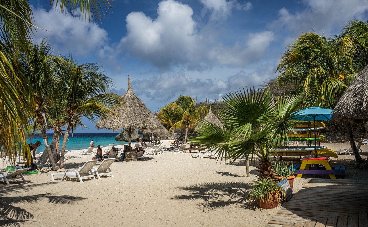 curacao beach sea free photo