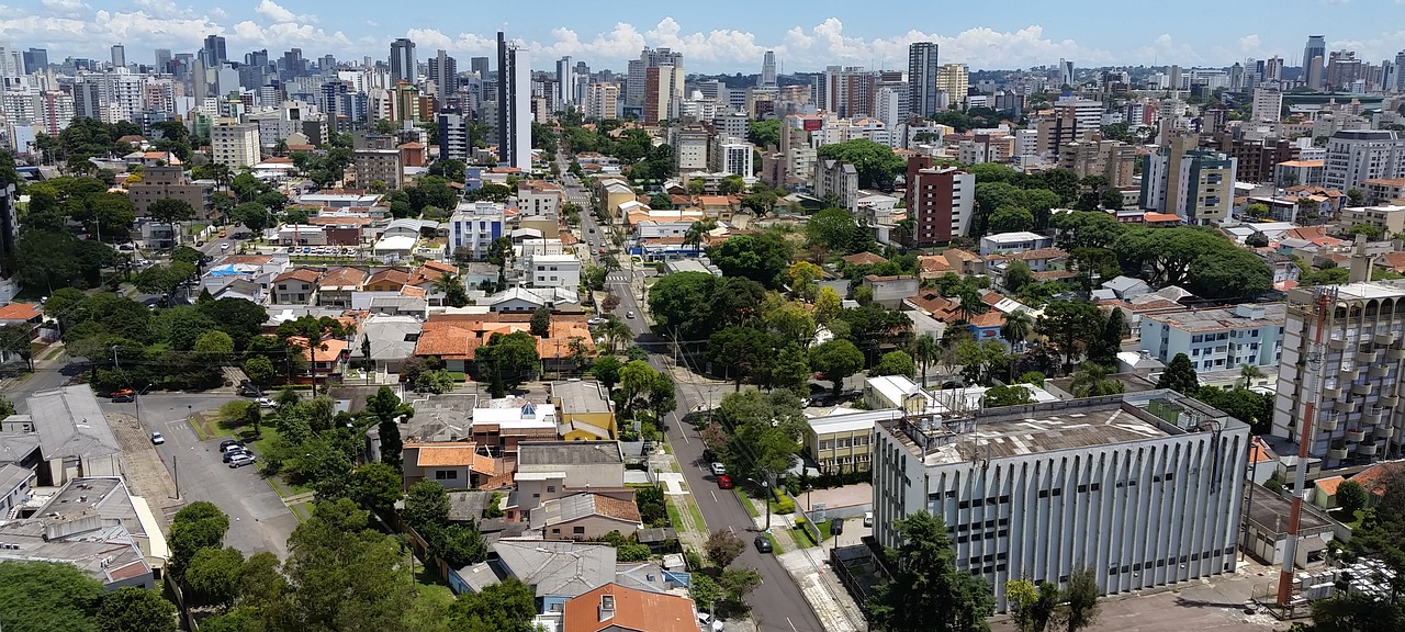 curitiba center horizon free photo