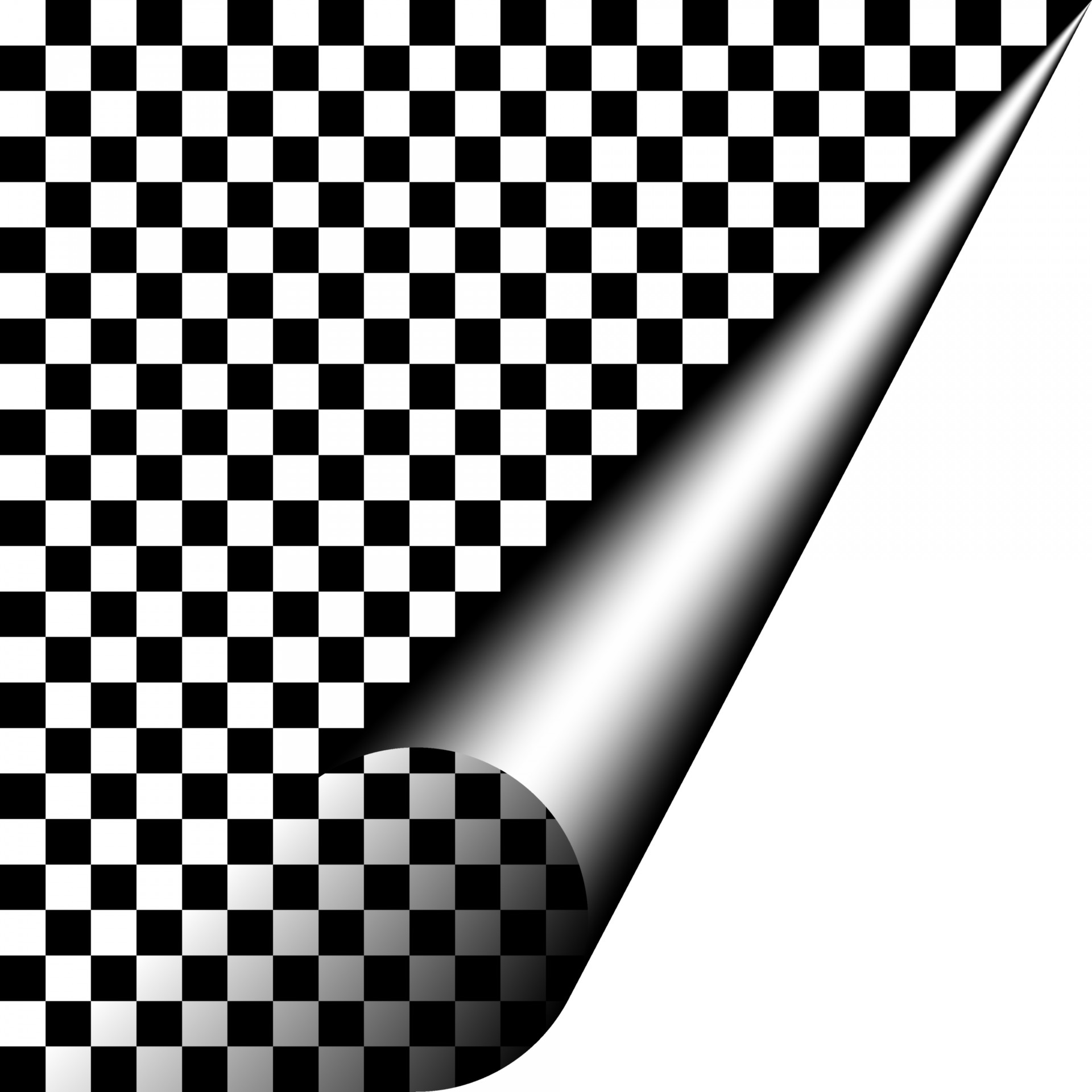 checkerboard curl page free photo
