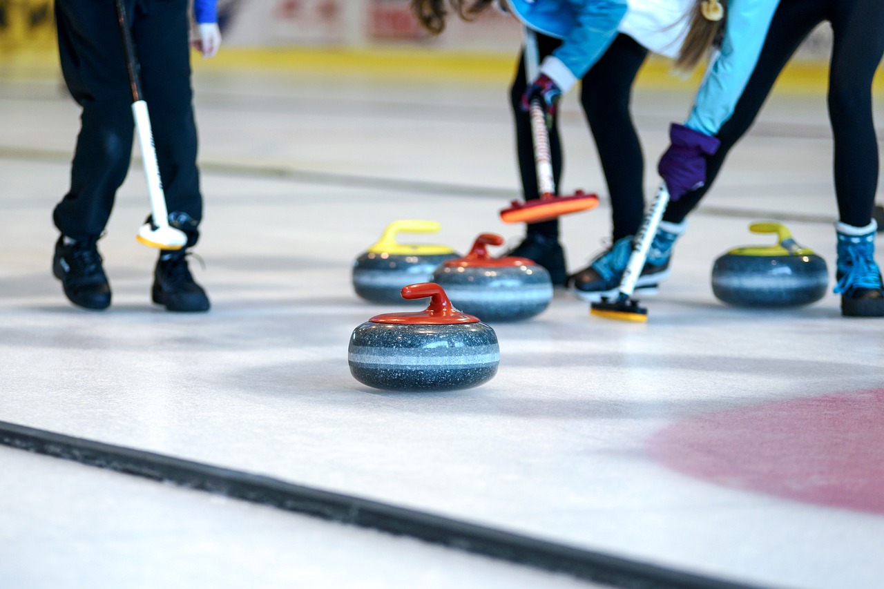 curling competition competition action free photo