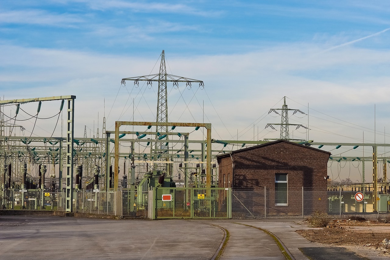 current substation electricity free photo