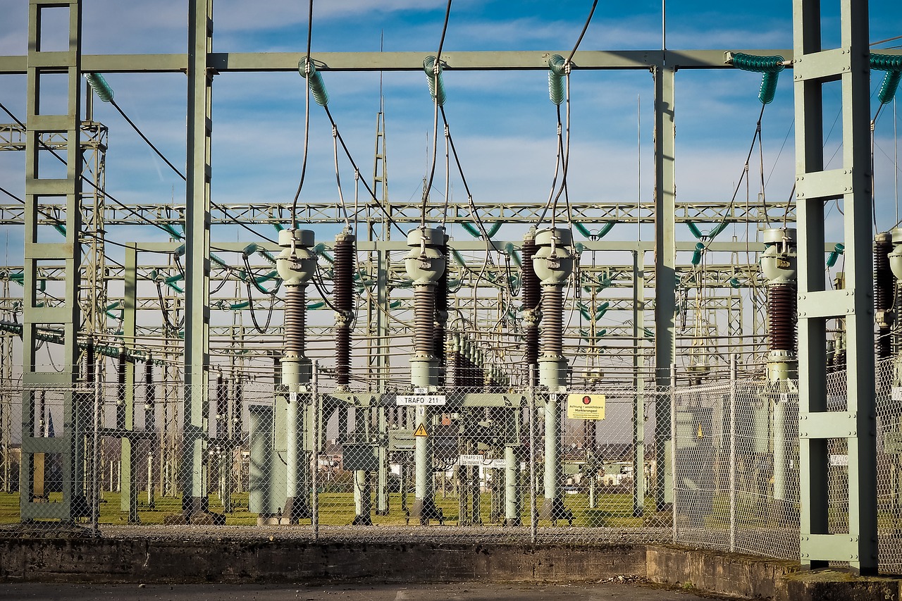 current substation electricity free photo