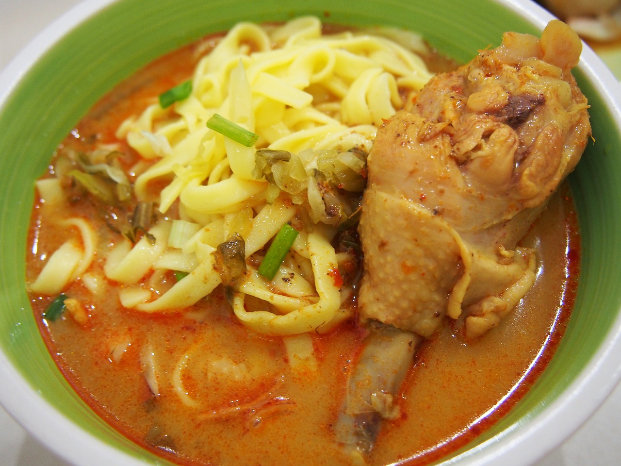 curry ข้าวซอย noodle free photo