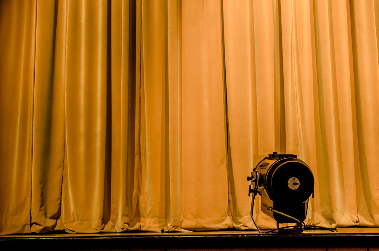 curtain stage opera free photo