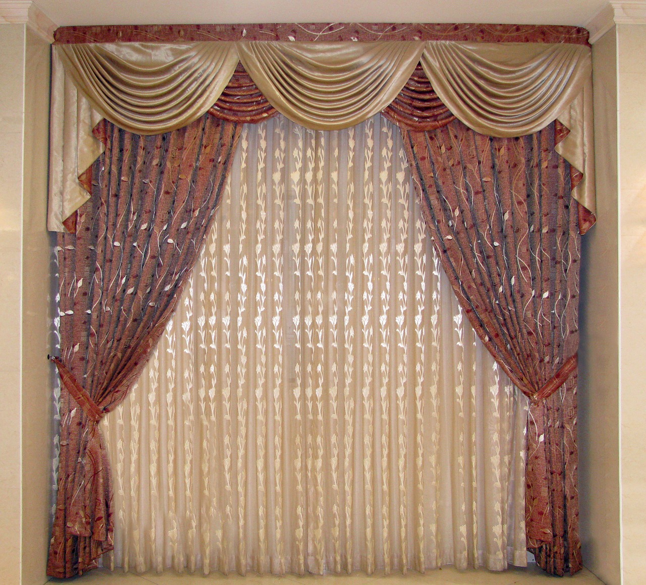 curtains drapes window free photo