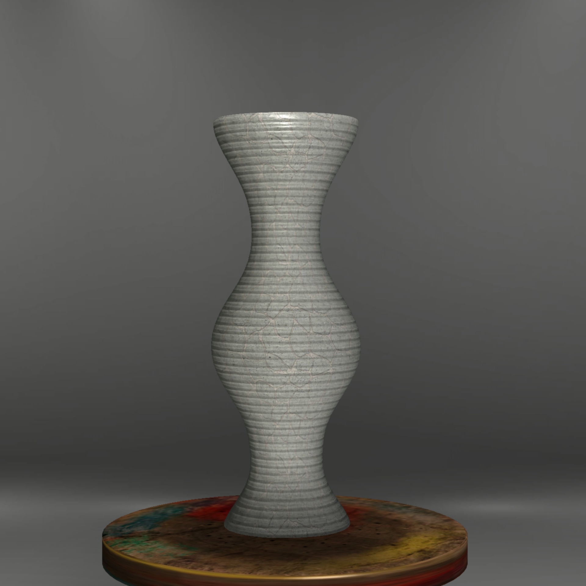 grey vase curve free photo