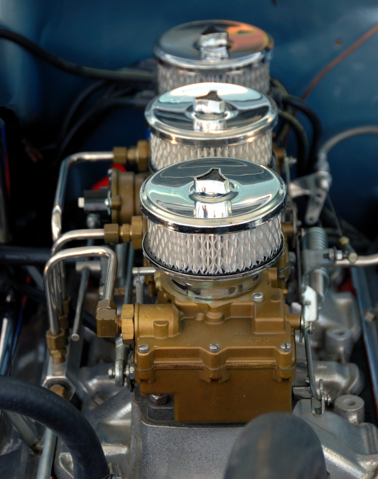 car engine restored free photo