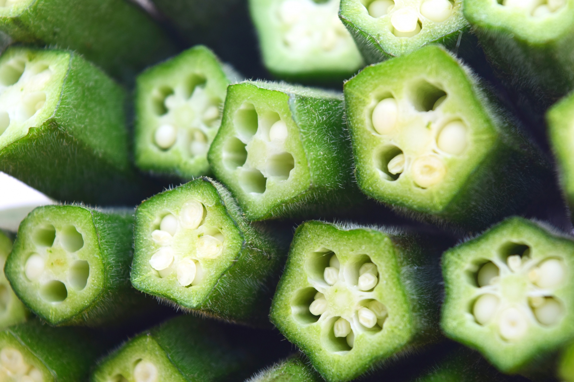 bhindi okra ladies' finger free photo