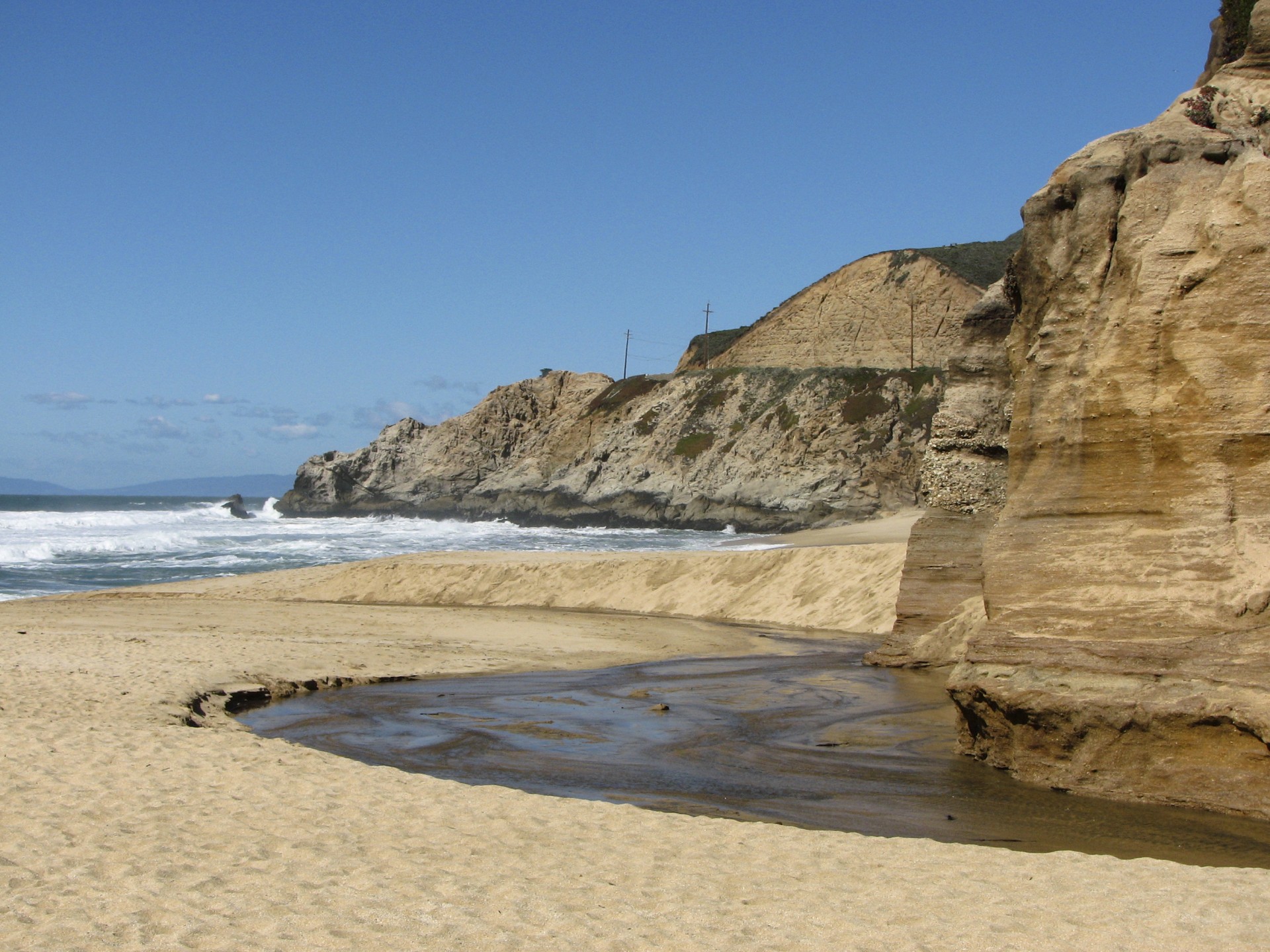 ocean inlet red free photo