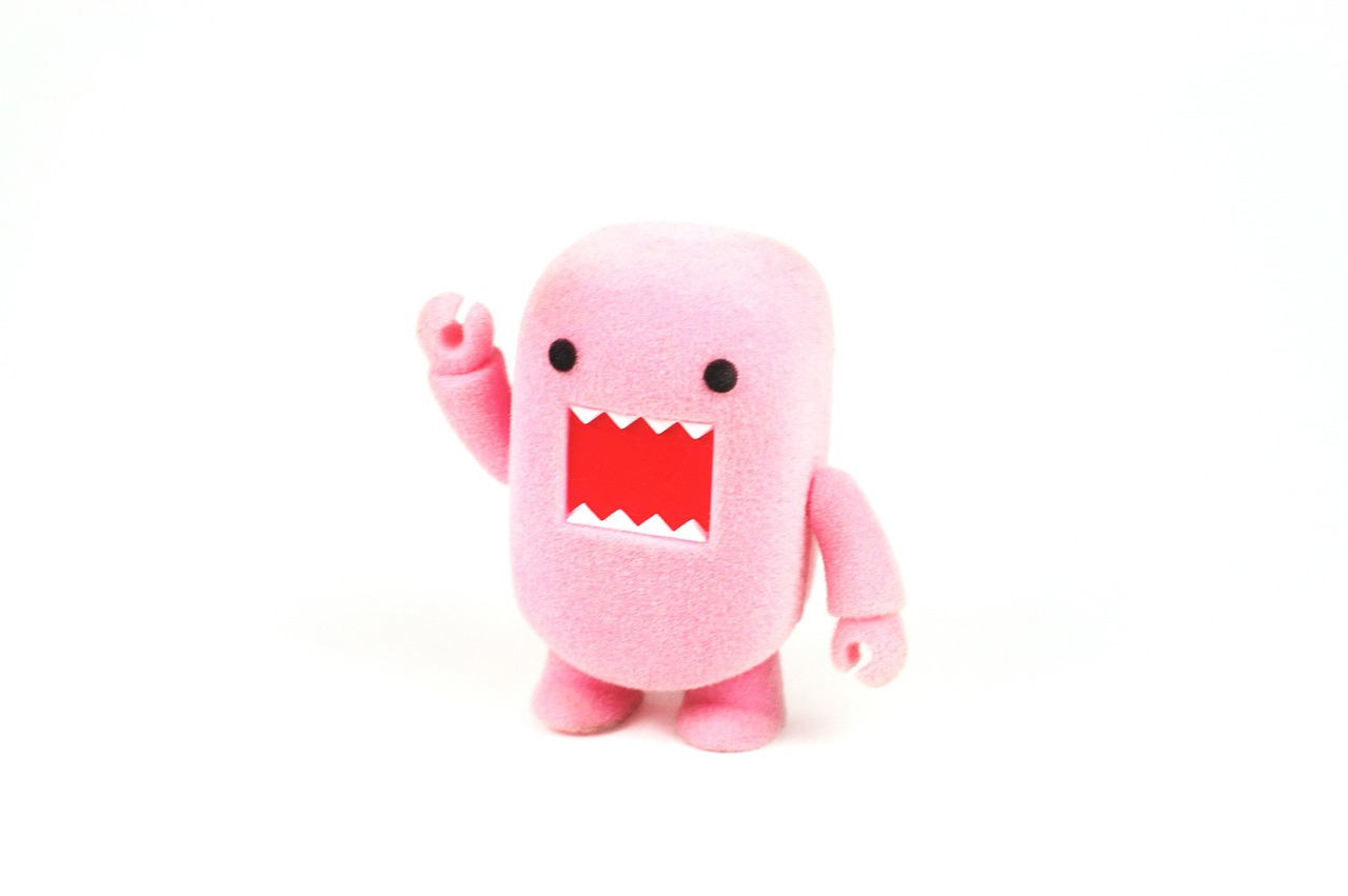 cute pink toy free photo