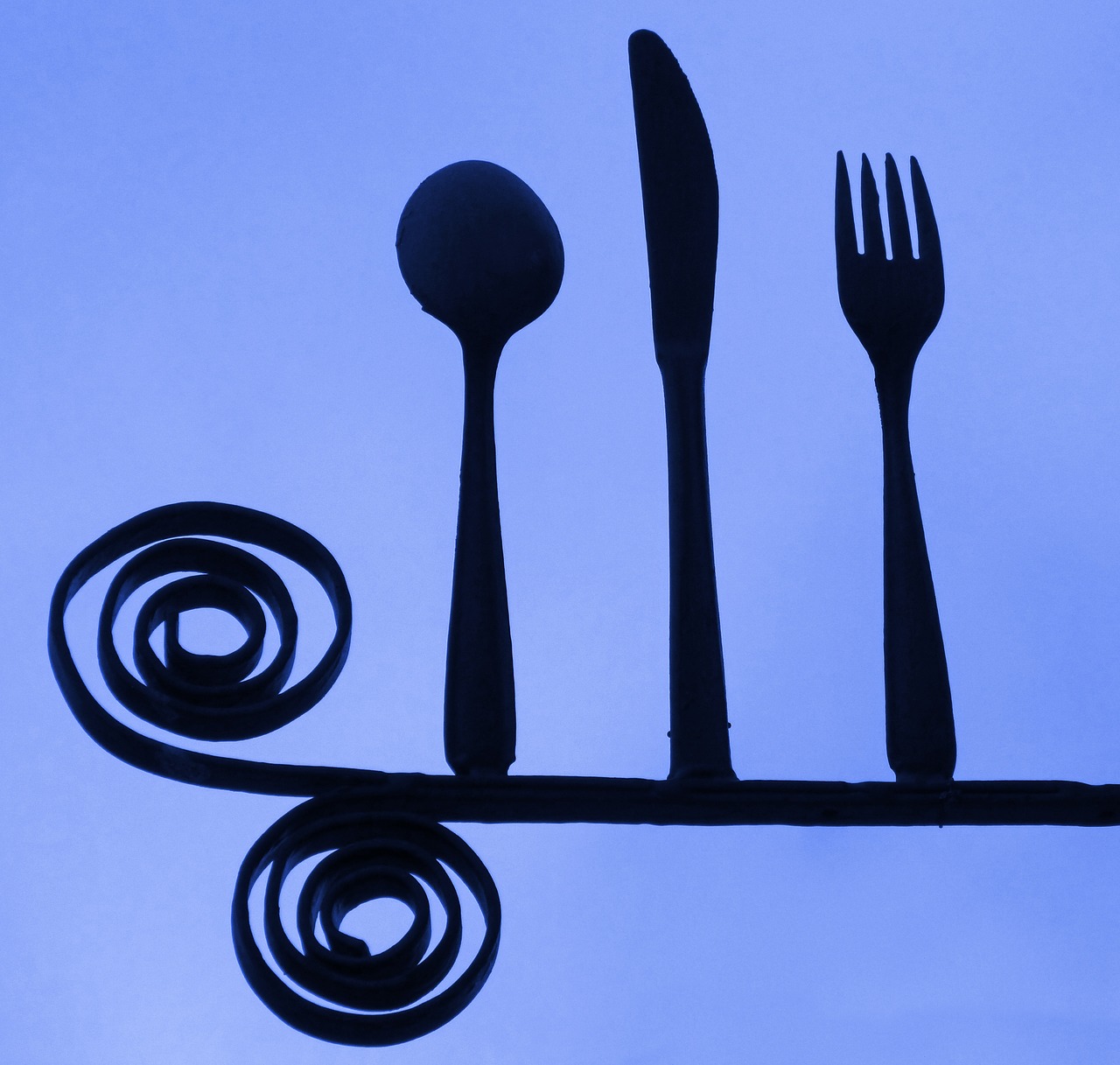 cutlery forging restaurant free photo