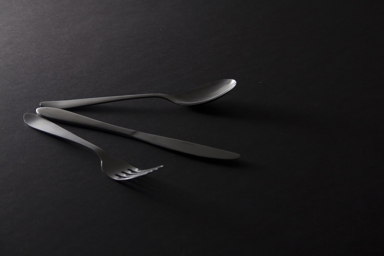 cutlery lighting spoon free photo