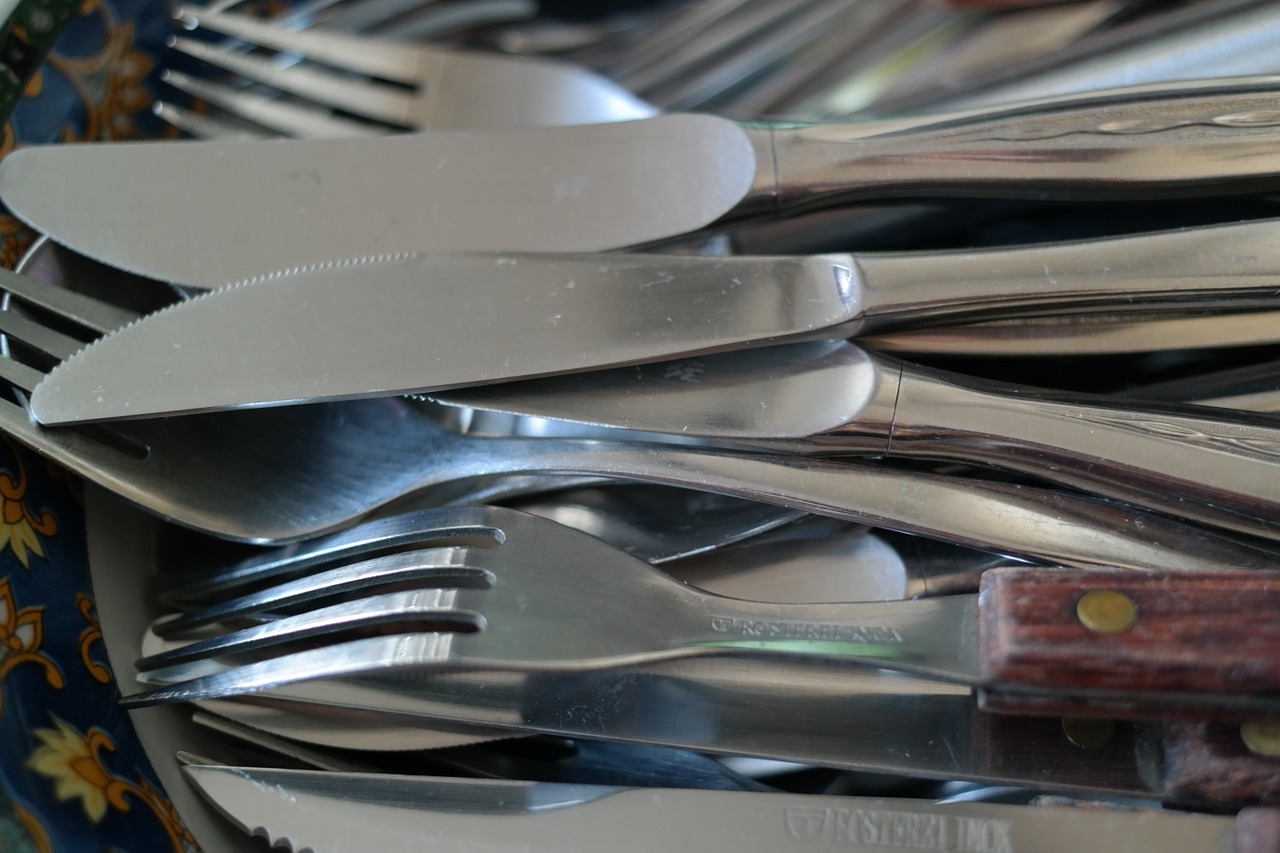 cutlery knife forks free photo