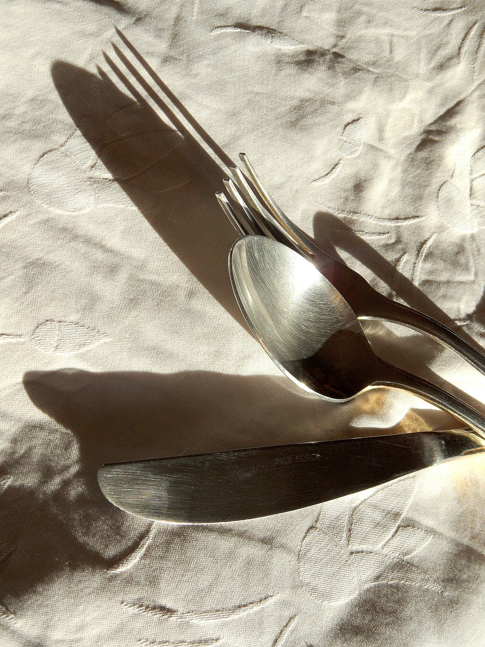 cutlery fork spoon free photo