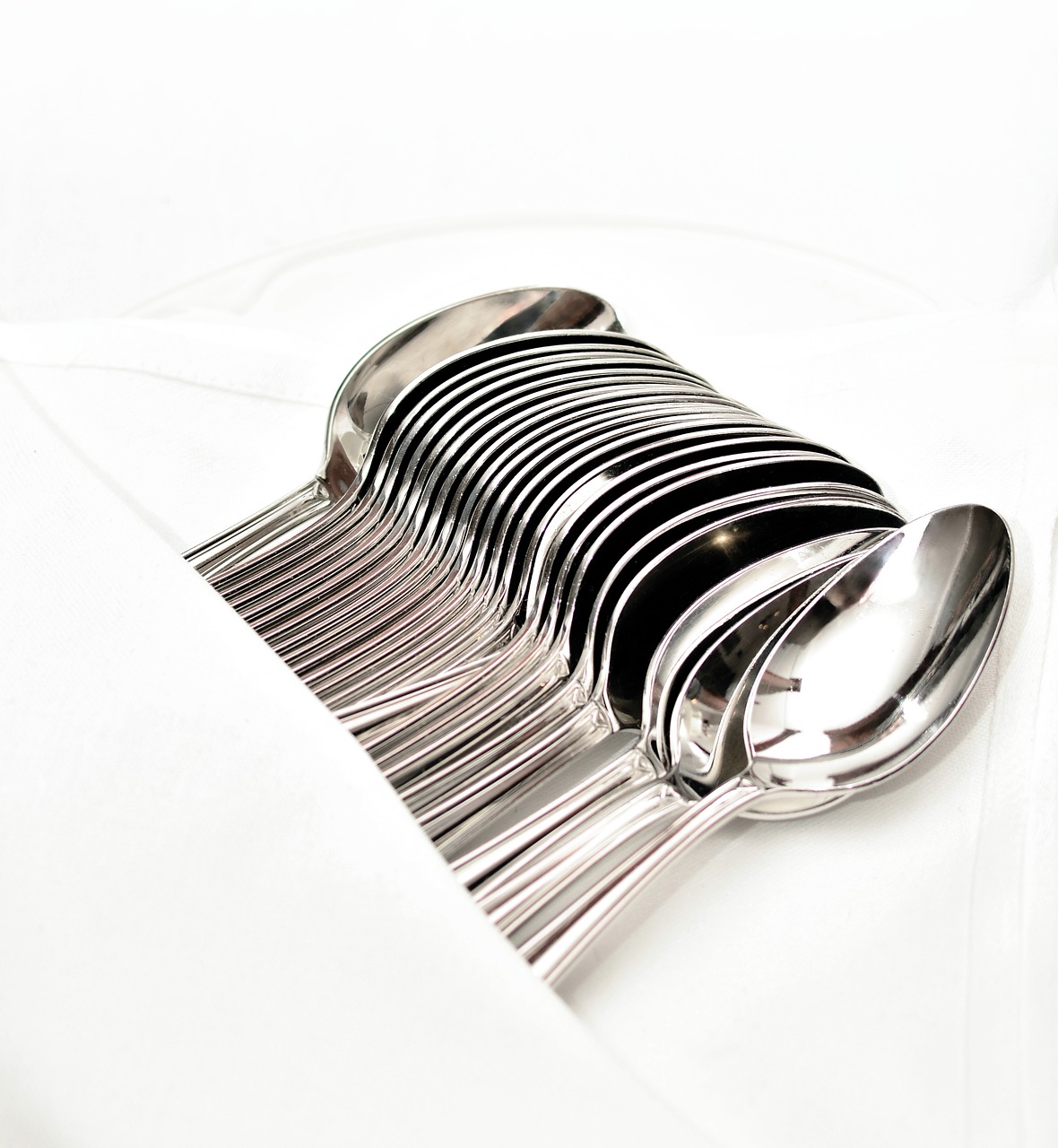 cutlery  spoon  silver free photo