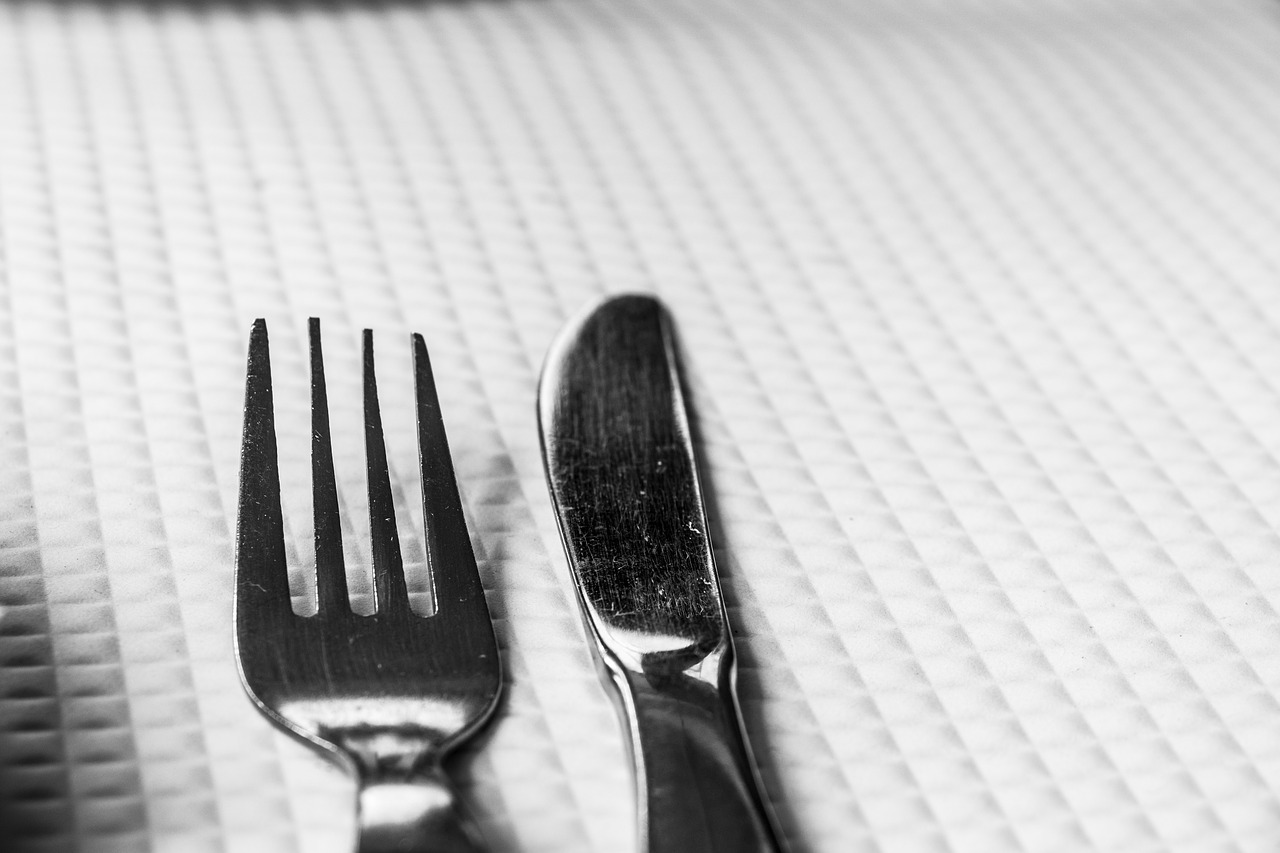 cutlery  fork  knife free photo