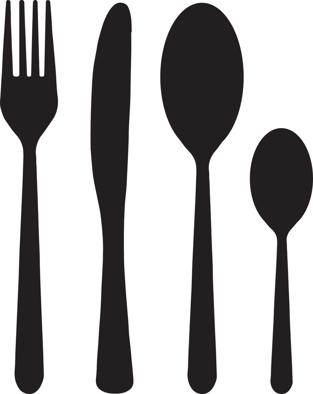 cutlery fork knife spoon free photo