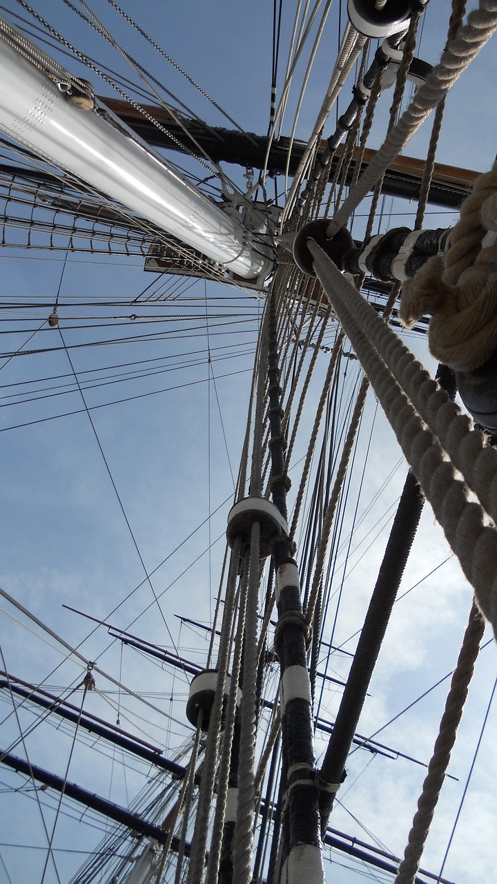 cutty sark sailing rigging free photo