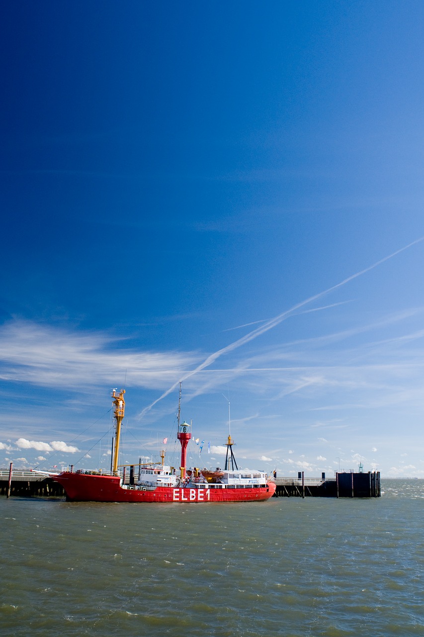 cuxhaven north sea port free photo