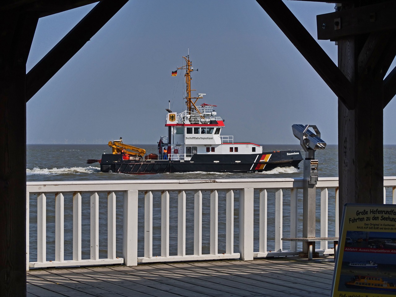 cuxhaven  old love  pier free photo