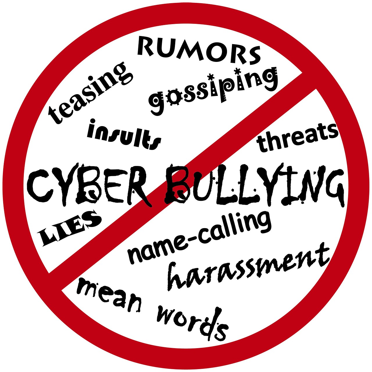 cyber bullying bully rumor free photo