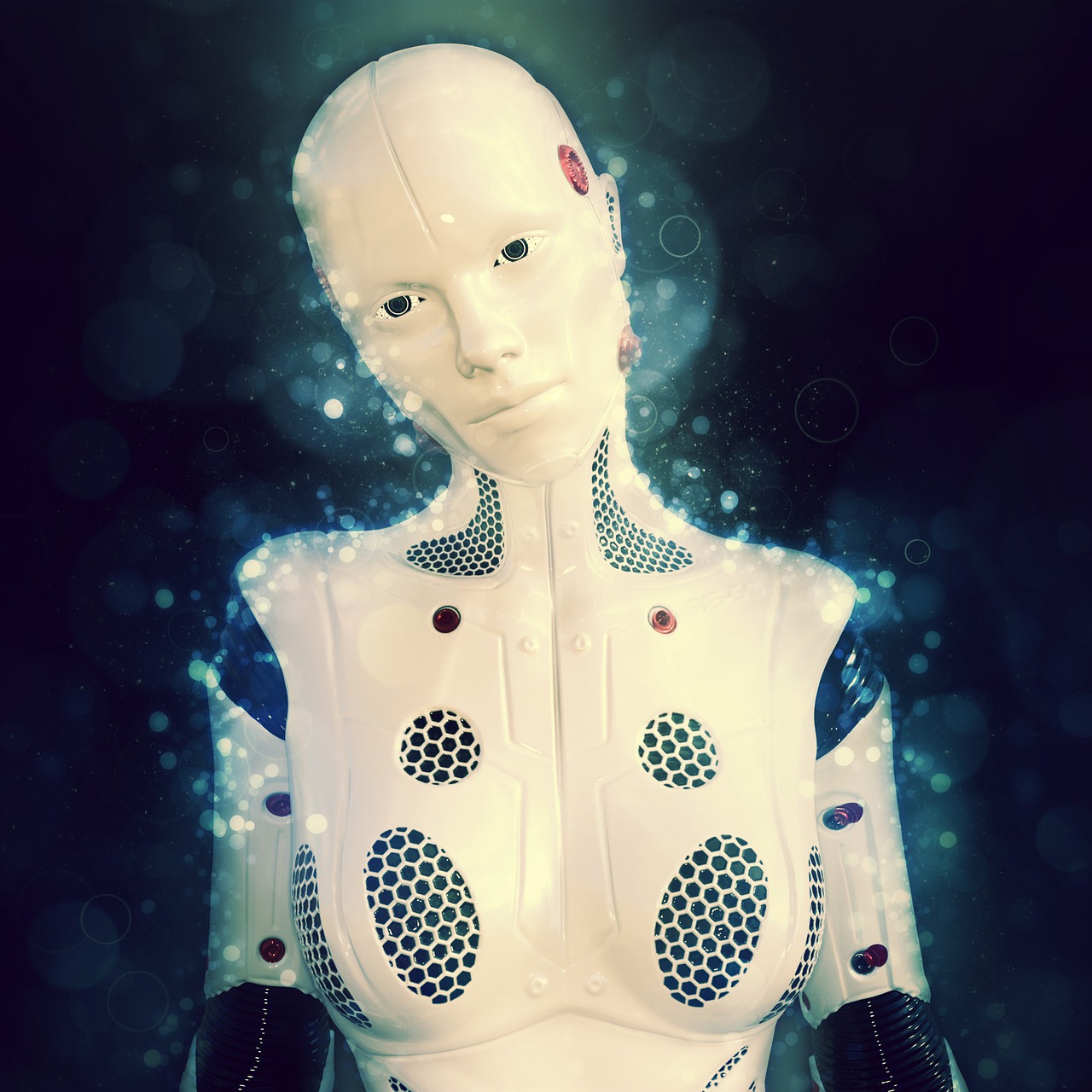 cyborg artificial intelligence robot free photo