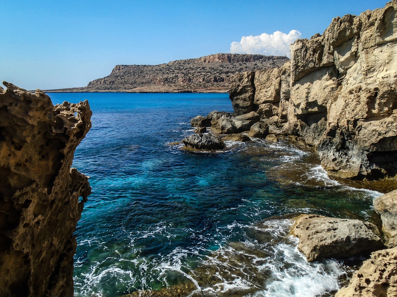 cyprus cavo greko landscape free photo