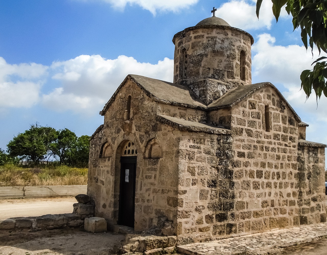 cyprus frenaros chapel free photo