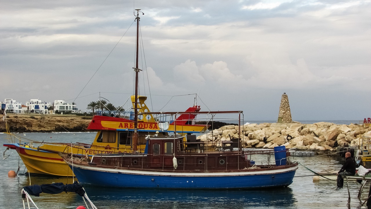 cyprus protaras harbour free photo