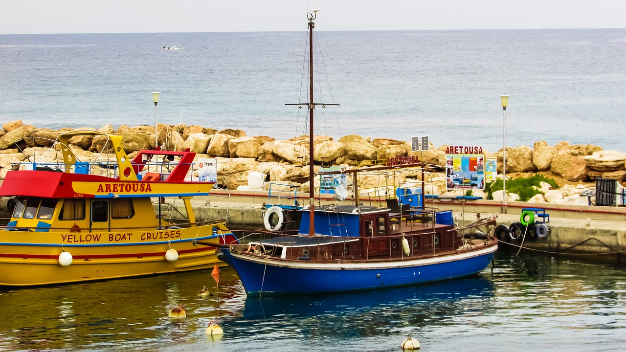 cyprus protaras harbour free photo