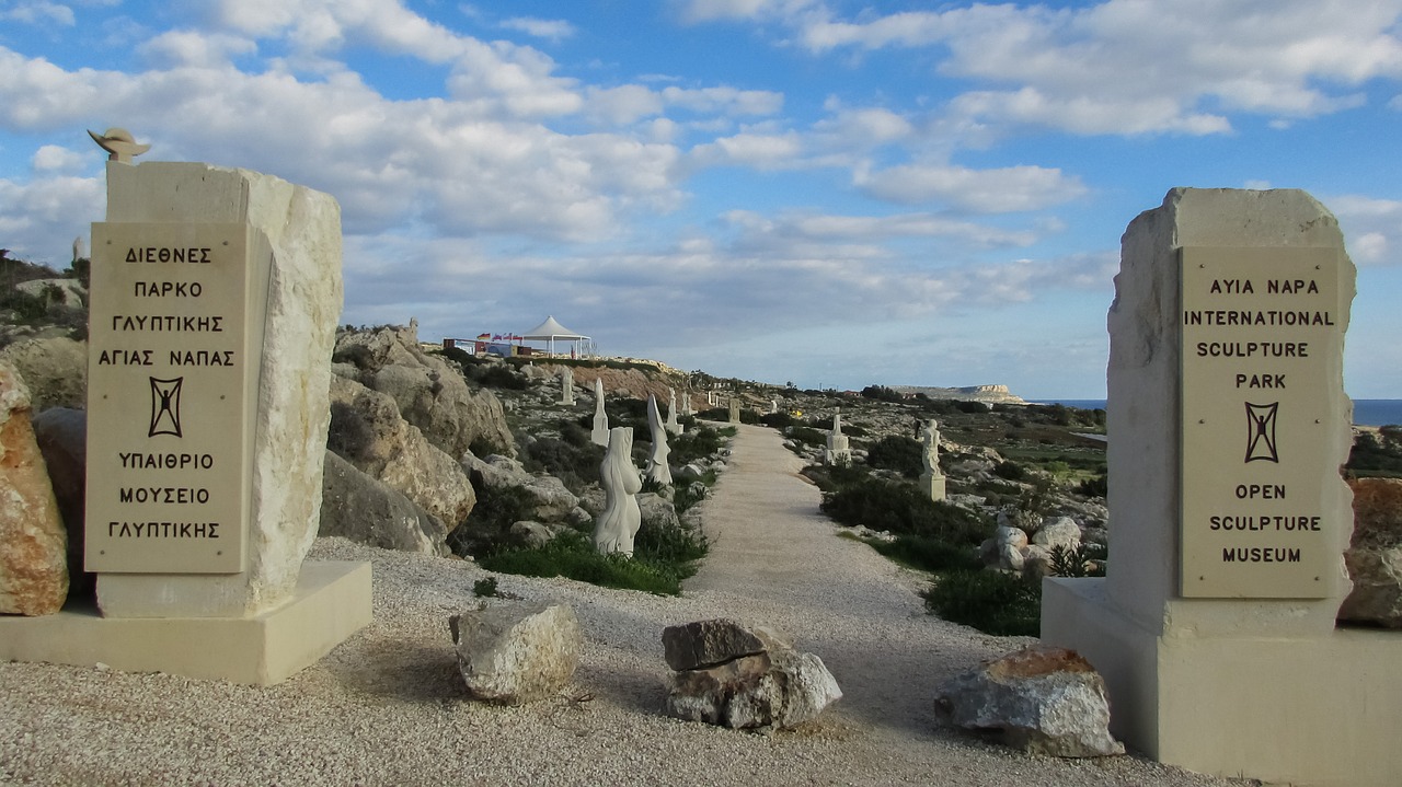 cyprus ayia napa sculpture park free photo