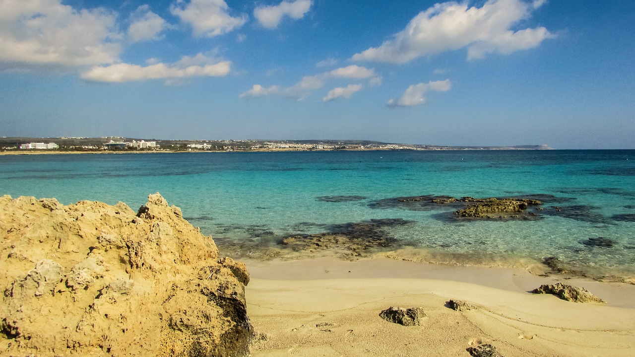 cyprus ayia napa makronissos beach free photo