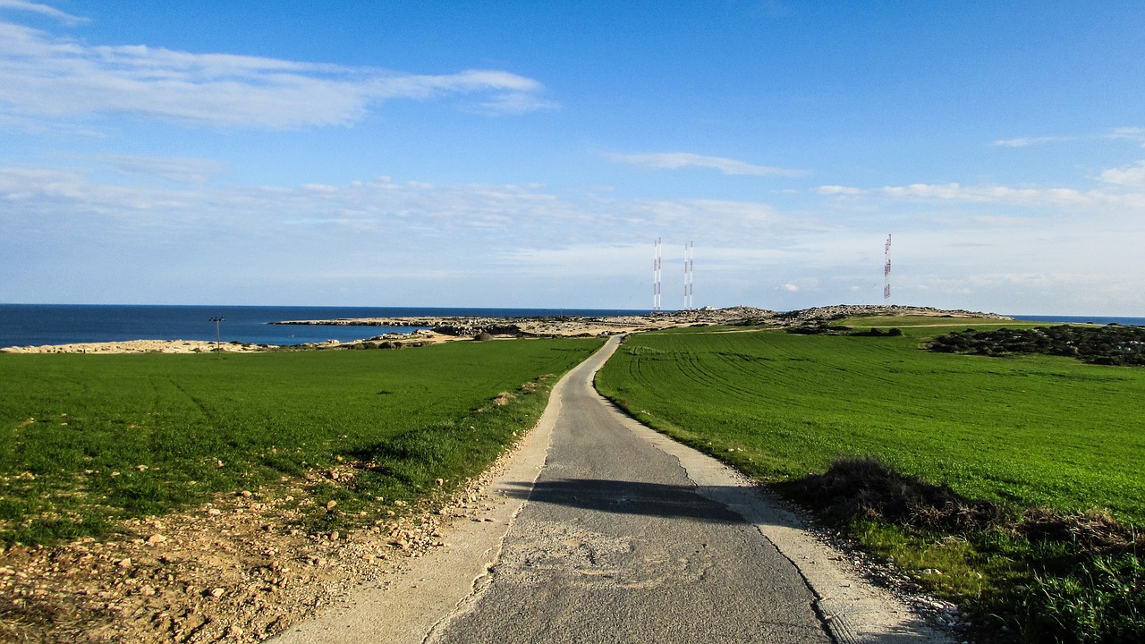 cyprus cavo greko road free photo