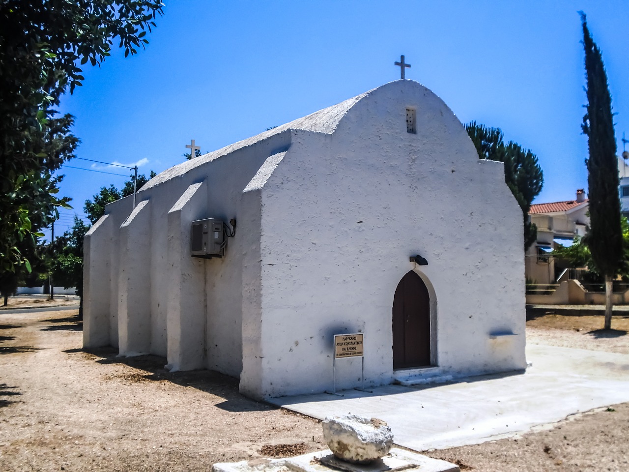 cyprus dherynia chapel free photo