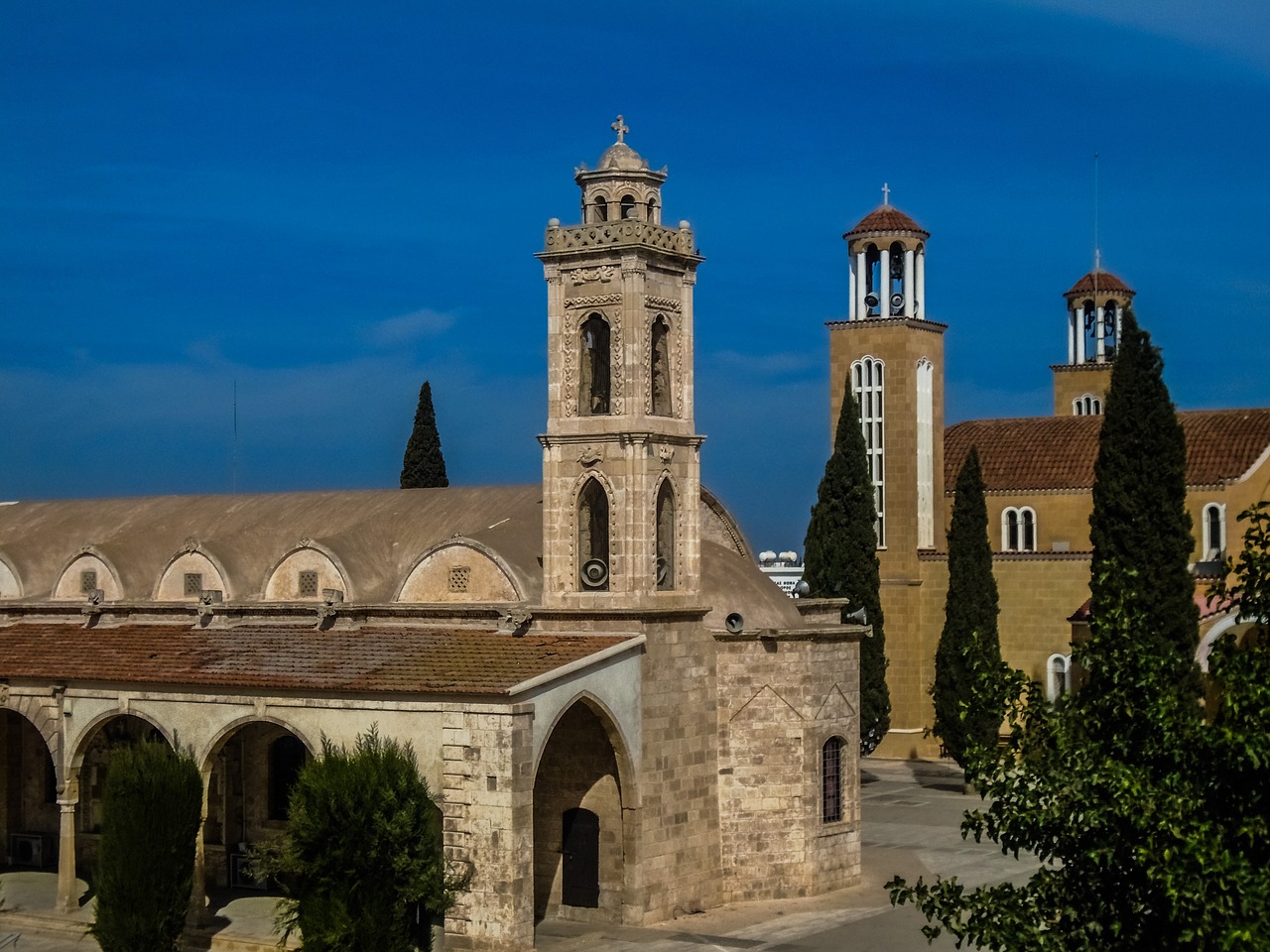 cyprus paralimni cathedral free photo