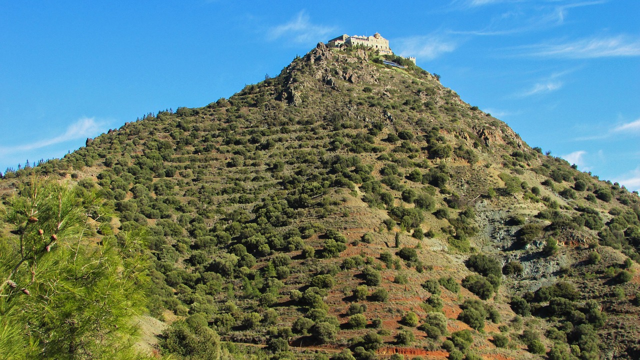 cyprus stavrovouni monastery free photo