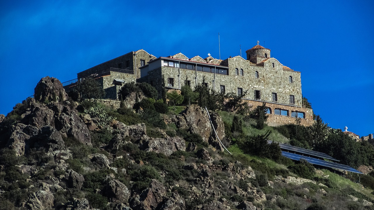 cyprus stavrovouni monastery free photo