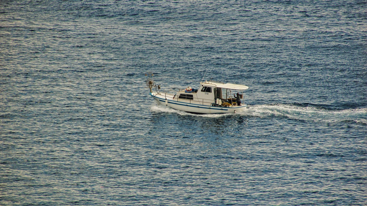 cyprus cavo greko fishing boat free photo