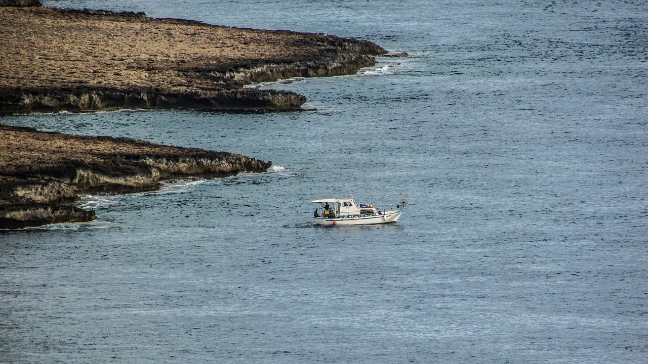 cyprus cavo greko fishing boat free photo