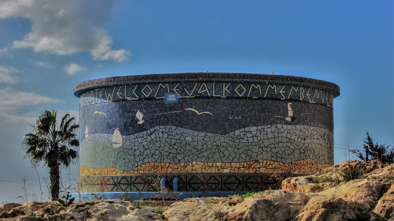 cyprus ayia napa water tank free photo