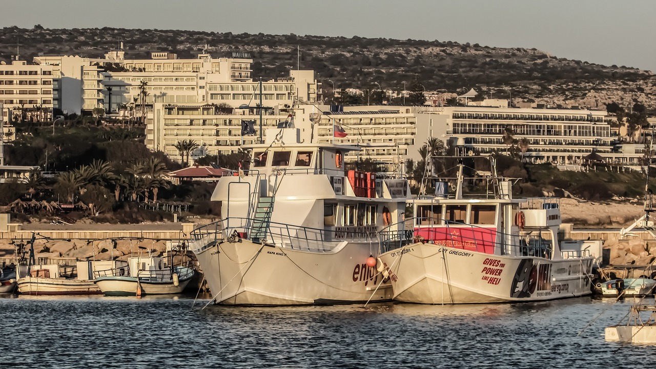 cyprus ayia napa harbour free photo