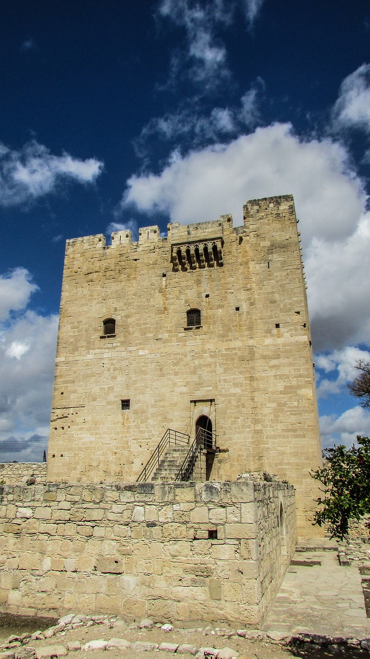 cyprus kolossi castle free photo