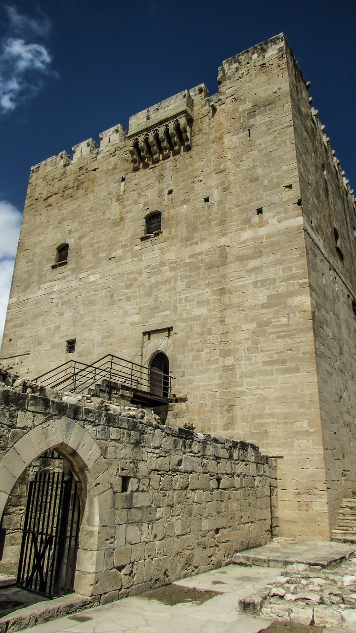 cyprus kolossi castle free photo