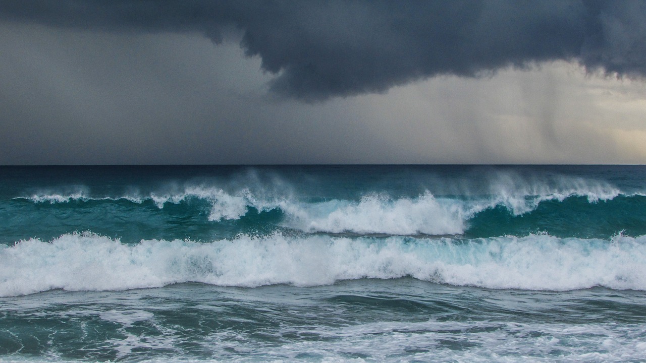 cyprus ayia napa storm free photo