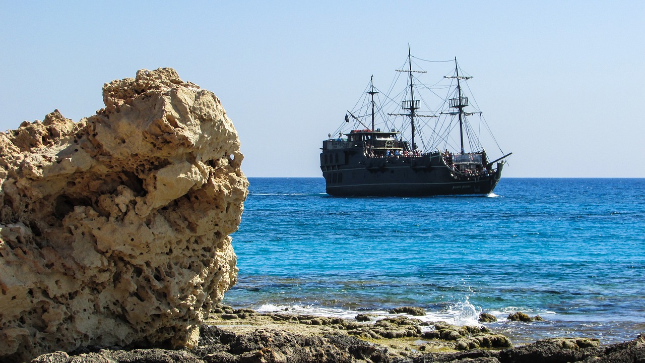 cyprus ayia napa rocky coast free photo