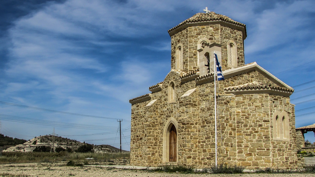 cyprus oroklini church free photo