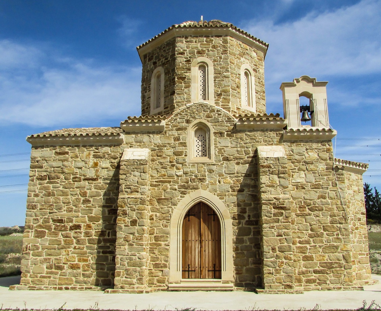 cyprus oroklini church free photo